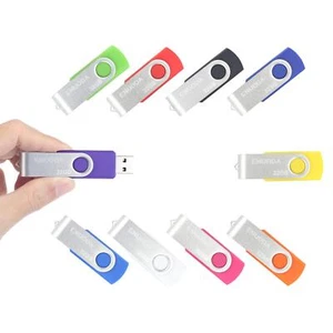 ENUODA Clé USB 32 Go Lot de 10 Clef USB 2.0 Flash Drive Stockage Données Rota... - Photo 1/6