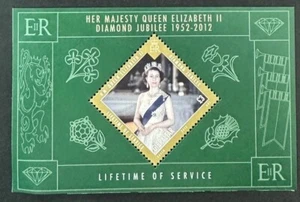 GIBRALTAR 1325 Preciosa Hoja NUNCA Con Bisagras De 1 QEII Como Nueva - Imagen 1 de 1