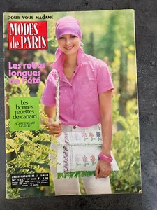 MODES DE PARIS NR. 1487 5.07.1977 MODE WERK ROMAN FOTOS MIT MUSTER H44 - Bild 1 von 1