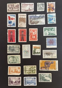 Canada Stamps Lot - Used - Various inc. Olympics Canadian Postage Stamp - Picture 1 of 17