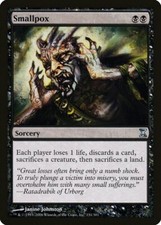 Smallpox Time Spiral MINT Black Uncommon MAGIC THE GATHERING MTG CARD ABUGames