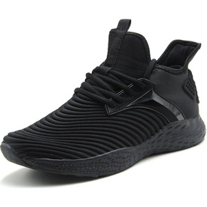 Men's Sneakers Casual Sports Running Trainers Athletic Walking Gym Shoes Black