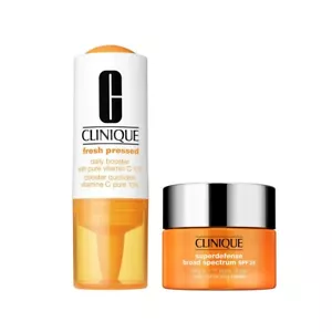 Clinique Fresh Pressed 7 Day Recharge System with Superdefense - NIB - Oily Skin - Picture 1 of 3