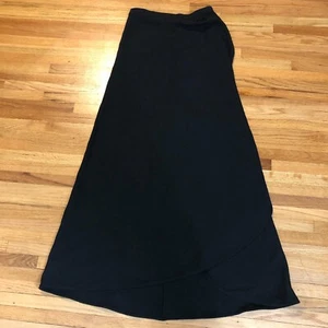 Lovers + Friends A-Line Skirt Women's Small Black Long 100% Polyester Back Zip - Picture 1 of 6