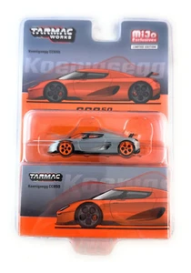 TARMAC WORKS GLOBAL 64 KOENIGSEGG CC850 1/64 DIECAST MODELO T64G-TL051-OR Chase - Imagen 1 de 5