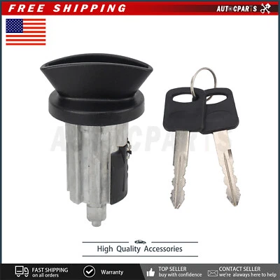 Ignition Lock Cylinder W/Keys for E150 Van E250 E350 E450 Econoline - Image 1 of 4