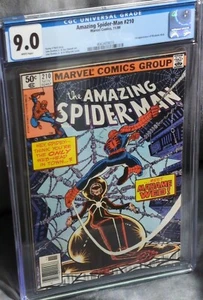 Amazing Spider-Man #210 CGC 9.0 Marvel Comics WP 1st app Madame Web - Picture 1 of 2