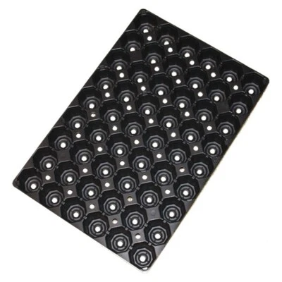 Profi Anzuchtplatte, Multitopfplatte je 54 Töpfe für Kräuter, Gemüse, Stauden - Bild 1 von 2