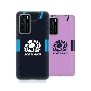 OFFICIAL SCOTLAND RUGBY 2022/23 CREST KIT SOFT GEL CASE FOR HUAWEI PHONES 4 - Picture 1 of 9