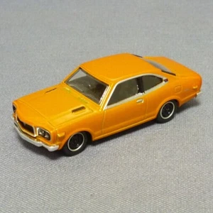 1:64 KONAMI MAZDA SAVANNA GT RX-3 S124A ORANGE 1972 DIECAST TOY CAR Not for US - Picture 1 of 2