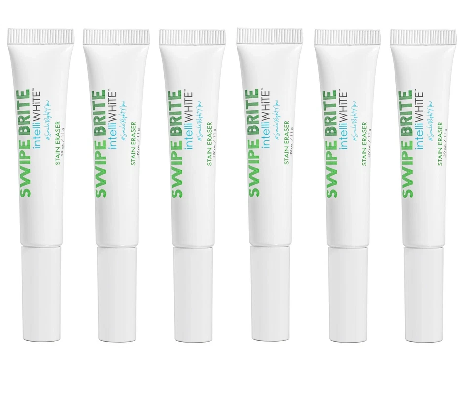 (Lot of 6) Swipe Brite IntelliWhite Stain Eraser, 0.39oz *NEW* - Image 1 of 2