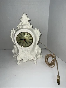 Vintage Victorian Style Kaminuhr SESSIONS CLOCK funktioniert USA 1961 - Bild 1 von 9