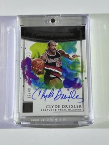 2020 Impeccable Canvas Creations Clyde Dexter On Card Auto /49 - Picture 1 of 4