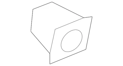 Retenedor de moldura de pilar central superior genuino Volkswagen 3C0-867-632 Foto 1 de 2