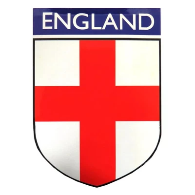 2 England Magnetic St George Shield Car Motif Flag Van Truck Football World Cup - Image 1 of 4