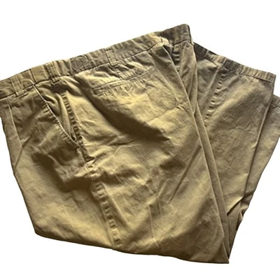 Pantalones Comfort Zone de George Foreman Plisados Caqui Talla 56R.  Foto 1 de 4