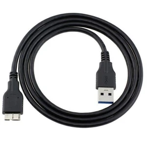 Super USB 3.0 Micro B Hard Drive Cable For Seagate WD Toshiba Camera 0.5M - Picture 1 of 4
