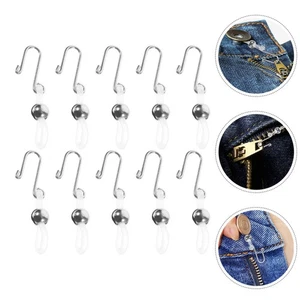  12pcs Zipper Holder Upper for Jeans: Pants Zipper Holder for Jeans - Zip Puller - Picture 1 of 12