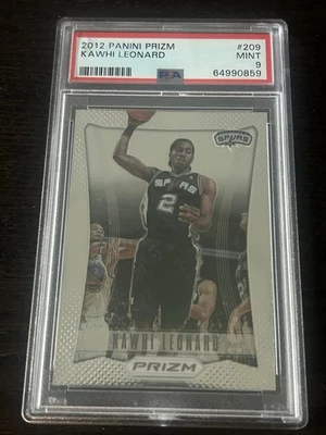 2012-13 Panini Prizm Kawhi Leonard #209 Silver Prizm (RC) PSA 9 - Image 1 of 2