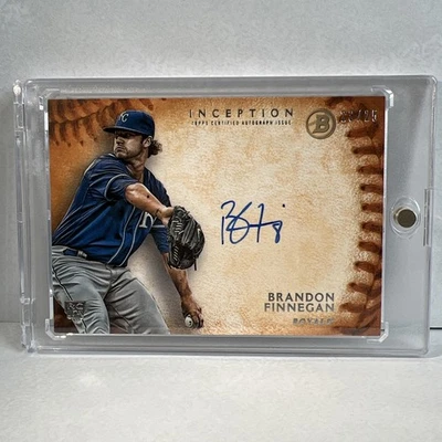 2015 Bowman Inception - Brandon Finnegan Rookie Autograph Auto Royals Gold /25 - Image 1 of 2