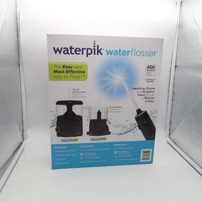 Waterpik Water Flosser Ultra Plus WP-150W + Nano Travel WP-310W - Image 1 of 4