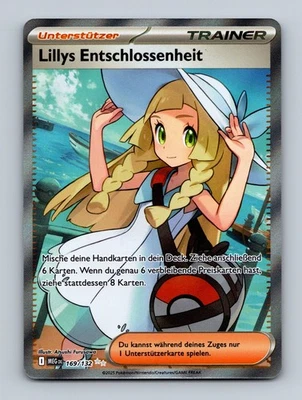 Pokémon Lillys Entschlossenheit MEG 169/132 Deutsch NM - Bild 1 von 2