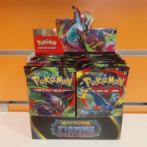 Bustina Carte Pokemon Megaevoluzione: Fiamme Spettrali NUOVA SIGILLATA ITA - Foto 1 di 1