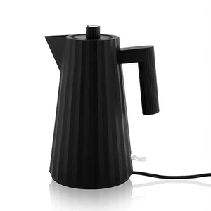 Alessi Plisse Electric 1.7L Water Kettle Black - Picture 1 of 3