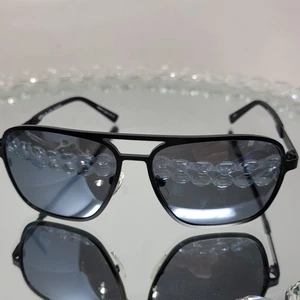Gafas de sol REVO HORIZON negras satinadas lentes grises polarizadas RE 1193 01 GY NUEVAS - Imagen 1 de 4