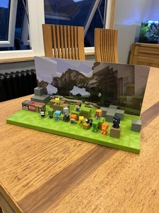 Minecraft Stop Motion Set With Figures - Picture 1 of 6