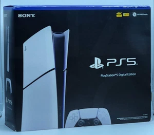 New Sony PlayStation 5 Slim Digital Edition PS5 1TB White Console Gaming System - Bild 1 von 6