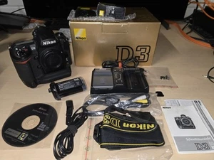 Nikon D3 Vollformat-DSLR Body / Gehäuse 35138 Auslösungen - Bild 1 von 21