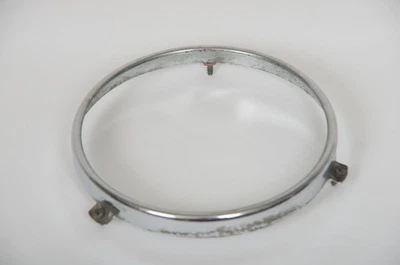 Genuine BMW E23 E24 E28 E30 Headlamp frame. Chromed 63121362477 - Image 1 of 2