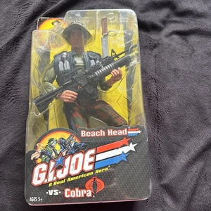GI Joe 12" CABEZAL DE PLAYA (Hasbro 2002) G.I.Joe vs Cobra Nuevo En Caja - Imagen 1 de 10