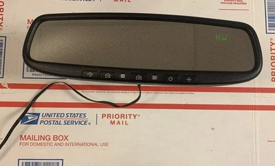 2013 2015 Toyota Rav4 Gentex Mirror With Auto Dimm Compass And Homelink IV - Image 1 of 4