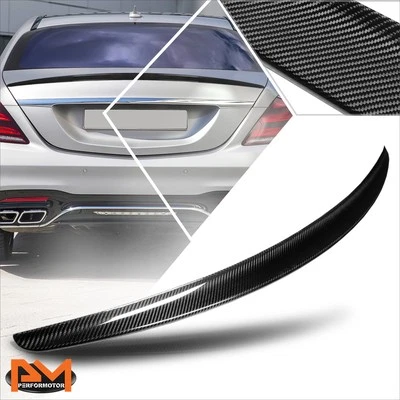 Spoiler traseiro tampa do porta-malas tipo P fibra de carbono sedã classe S 14-20 Mercedes-Benz - Imagem 1 de 4