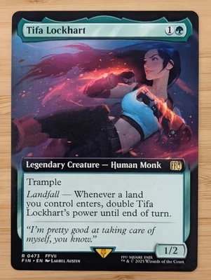 Magic The Gathering | MTG | Tifa Lockhart - Rare/Borderless/Kreatur - EN/NM - Bild 1 von 2