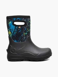 Bogs York Seamless Acid Camo Boy's Winter Boots - Picture 1 of 1