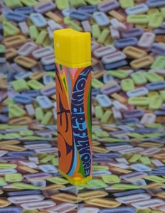 PEZ Regular Coleccionable Personalizado Tallo Psicodélico Impresión - AMARILLO - Imagen 1 de 2