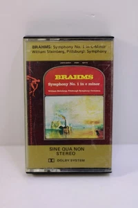 Brahms Symphony No 1 in C Minor William Steinberg Pittsburgh Symphony Cassett... - Picture 1 of 4