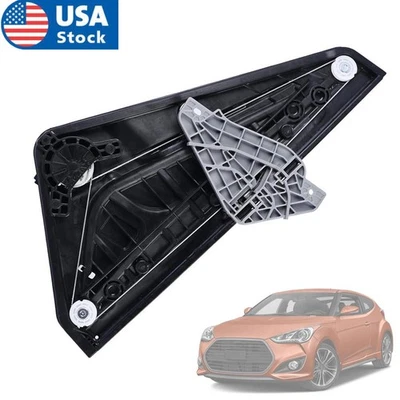 Car Power Window Regulator Front Left 824012V010 For Hyundai Veloster 2012-2017 Foto 1 de 4