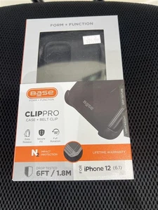 BASE DURACLIP SERIES COMBO CASE WITH BELT CLIP HOLSTER FOR IPHONE 12 / IPHONE 12 - Picture 1 of 1
