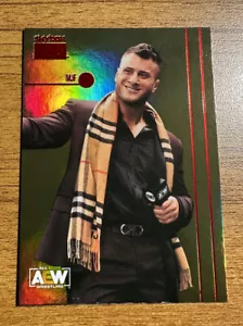 2022 Upper Deck AEW Metal Universe Skybox Premium Red MJF PP-37 SP - Picture 1 of 2