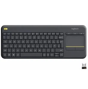 Logitech Wireless Touch Keyboard MEDIA K400 Plus - Picture 1 of 6
