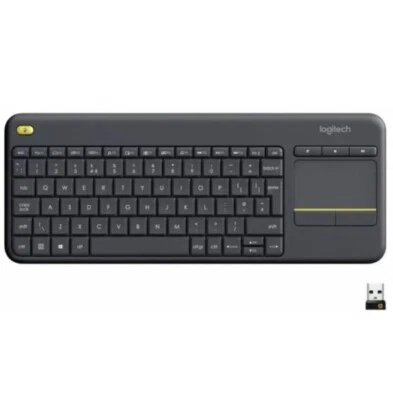 Logitech Wireless Touch Keyboard MEDIA K400 Plus - Image 1 of 4