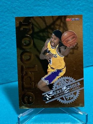 Derek Fisher NBA Hoops 1997 novato radiocontrol 9 de 30 Los Angeles Lakers Foto 1 de 2