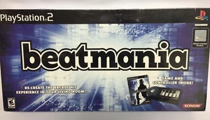 Beatmania with DJ Controller PlayStation 2 PS2 Konami brand NEW SEALED htf oop - Picture 1 of 7
