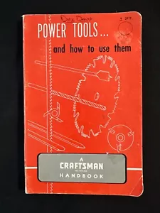 Manuale Vintage Artigiano 1967 e come usarli elettroutensili con foto SEARS - Foto 1 di 8