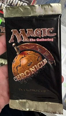 MTG MAGIC THE GATHERING CHRONICLES 1995 BOOSTER PACK SEALED - Image 1 of 2