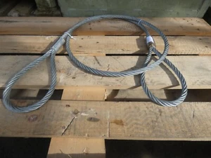 Stahlseil Anschlagseil Hebeseil Schlaufen 14mm 2,5m 14/1 - Bild 1 von 1